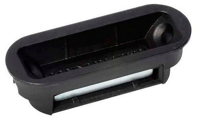 Ответная планка MORELLI Innovation W7 магнитная под B, черный