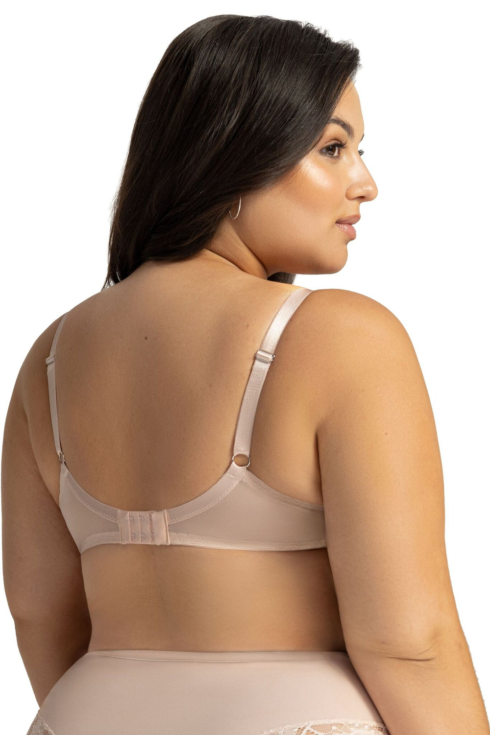 Бюстгальтер Fiesta с +size чашкой на тонком поролоне (Размер: 90H) (Цвет: пудровый)