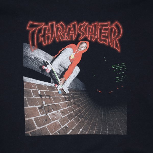Худи Thrasher China Banks Hood (black) артикул: - купить в магазине Дайс