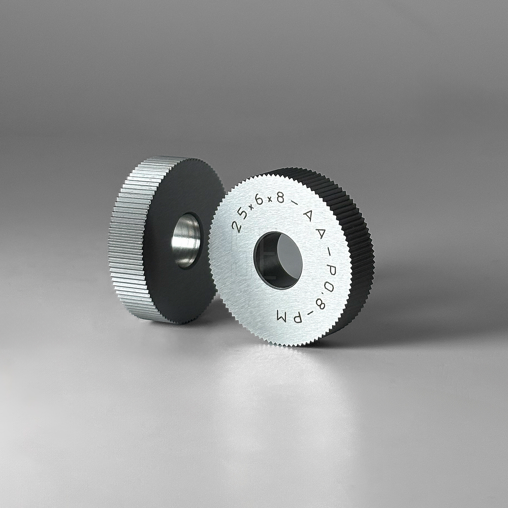 25x6x8 AA P0.8 HSS PM Ролик для накатки рифления