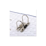 Регистратор 75мм BRAUBERG, покрытие пластик, с уголком, синяя