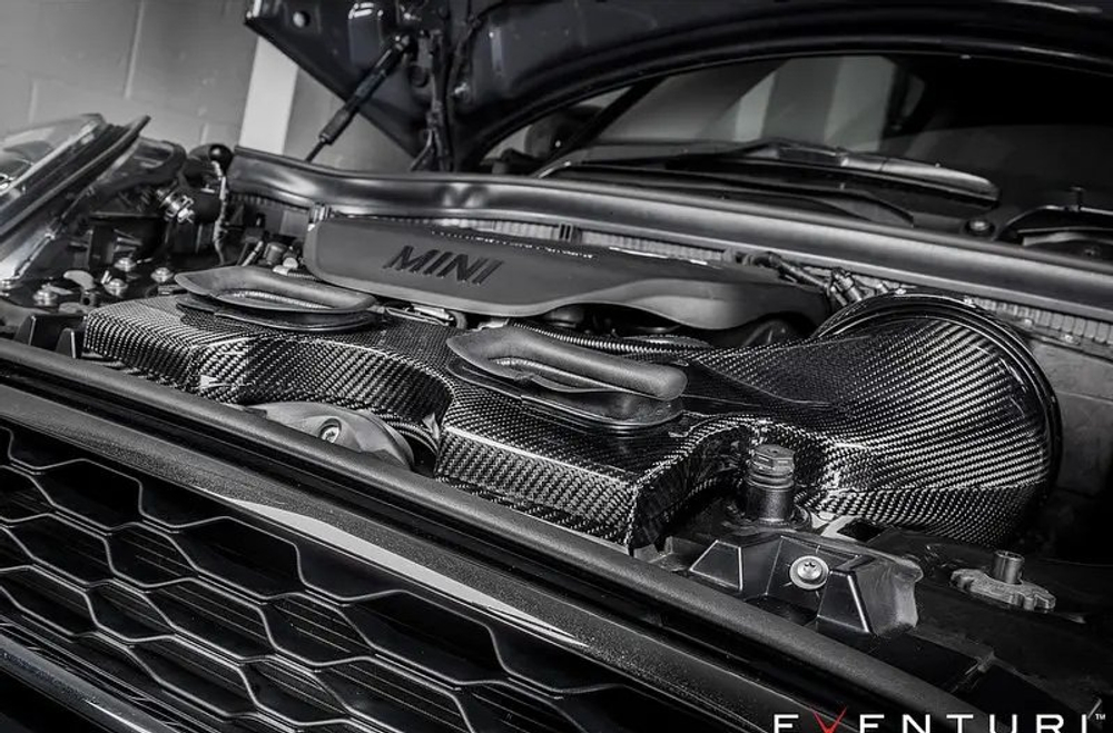 F56 F55 F57 MINI Cooper S/JCW - Black Carbon Intake LCI - Carbon Intake / Carbon Scoop EVE-F56-LCI-CF-INT