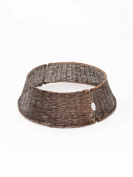 Корзина под елку Кантри Стайл 50*40*22 см., коричневая, разборная, ЕлкиТорг (50-232)