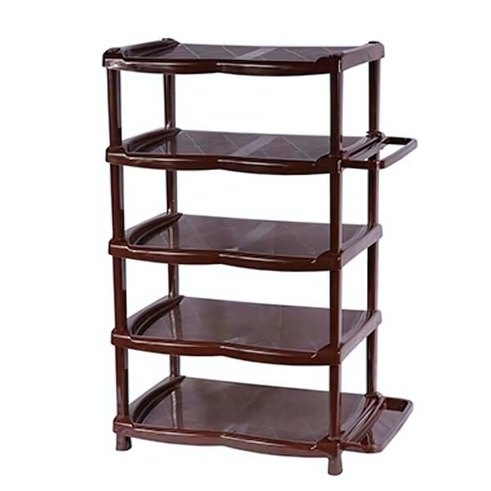 Этажерка для обуви 5 секций цвет в ассортименте