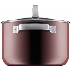 WMF Кастрюля Fusiontec Mineral 20 см 3,7 л розовый кварц