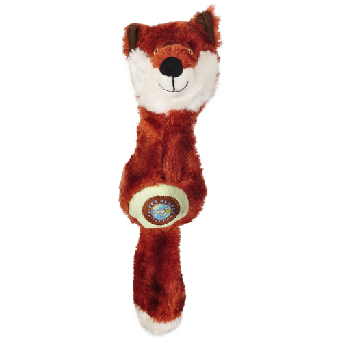 Игрушка для собак с резиновой гантелей Лиса Flamingo