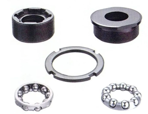 Детали каретки KL-B38 для складных и дорожных велосипедов, 1.37"x24tpi, комплект из 5 элемент., чёрн