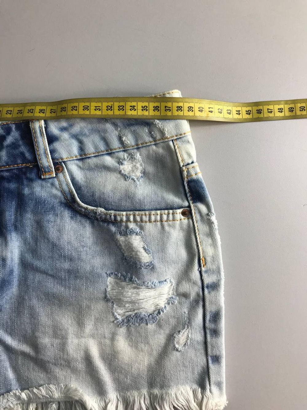 Юбка Bershka джинсовая, маркировка 34, визуально на 40 размер