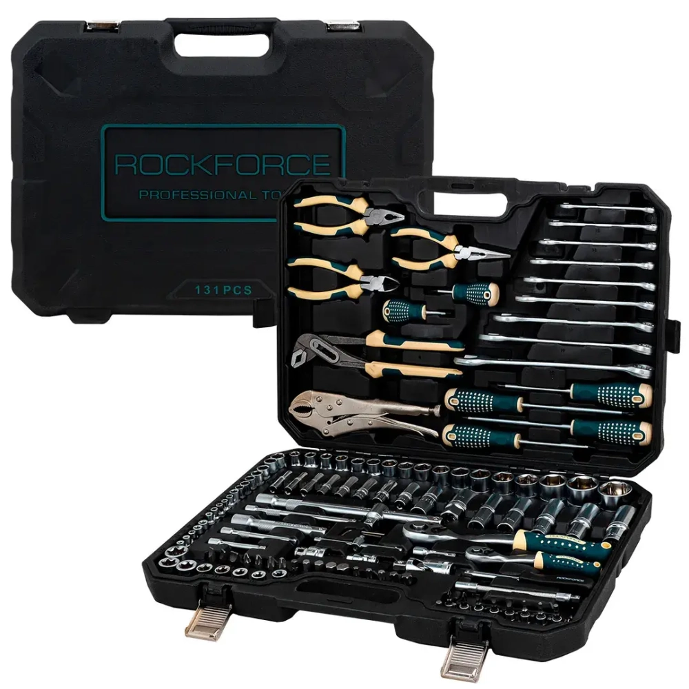 Набор инструментов 131пр. 1/4'', 1/2''(6гр.) RockFORCE LIGHT RF LIGHT-41312-5