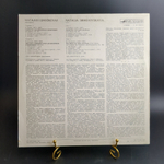 LP Наталия Шаховская - Виолончель. И. Брамс, Р. Шумман. Виниловая пластинка 12 дюймов. Мелодия СССР 1983 год.