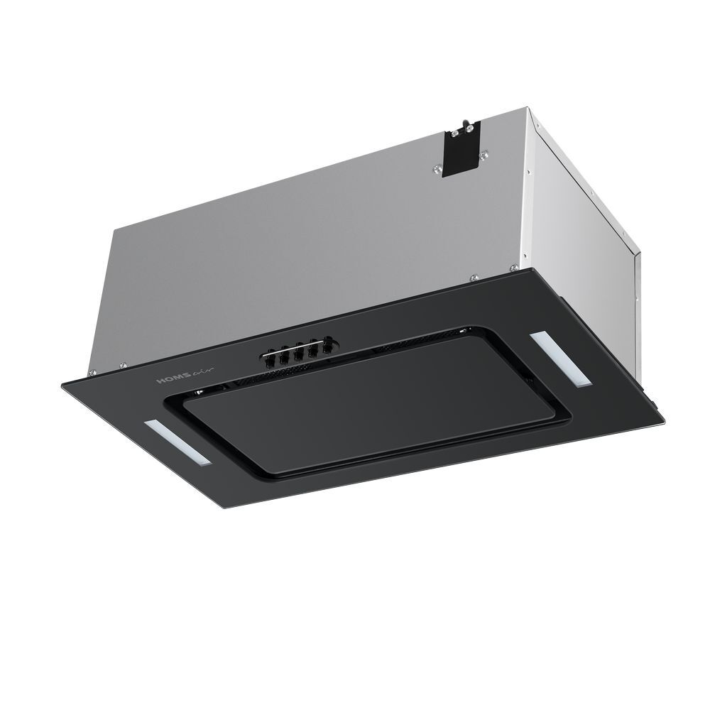 Кухонная вытяжка HOMSair Crocus Push 52 черный фото 