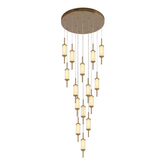 Подвесная светодиодная люстра Kink Light Акари 07525-15A,36