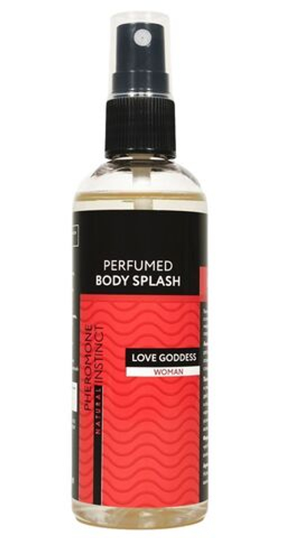 Парфюмированный спрей с феромонами Love Goddess - 100 мл.