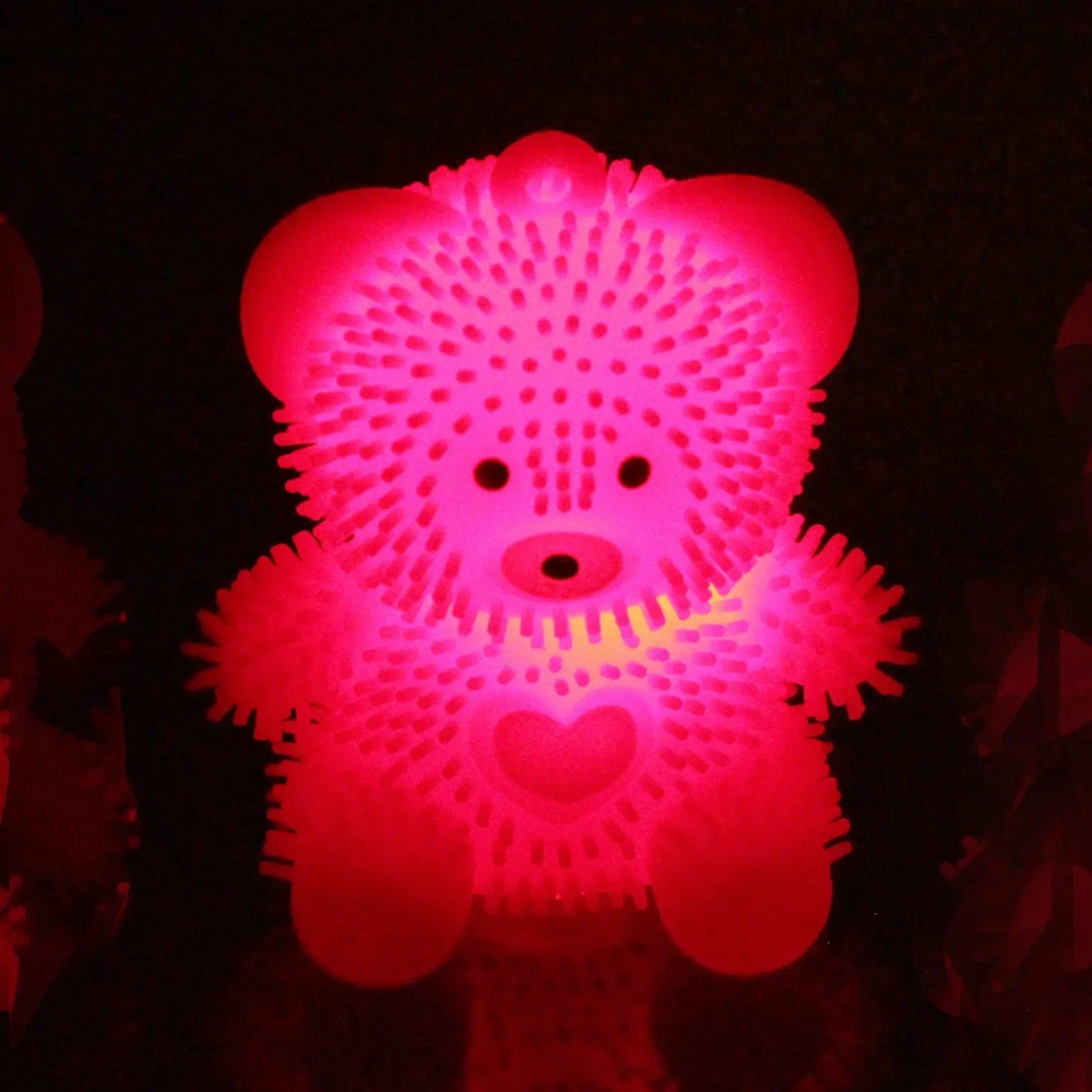 Игрушка «Медвежонок» 7 см, с подсветкой, микс