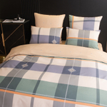 Комплект постельного белья Люкс Сатин 100% хлопок на резинке AR371