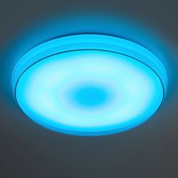 Светильник потолочный светодиодный ЭРА Классик с ДУ SPB-6-80-RC Solar RGBD с ДУ динамическое 80Вт