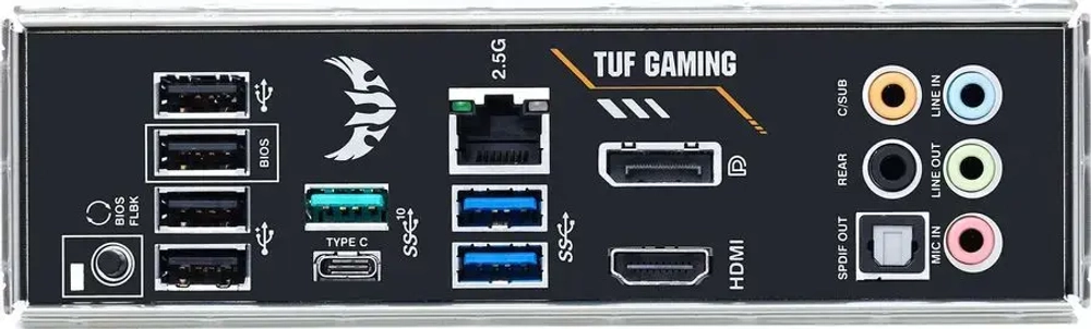 Материнская плата ASUS TUF GAMING B550-PRO AM4 4xDDR4 6xSATA3 2xM.2 RAID HDMI DP ATX (TUF GAMING B550-PRO)