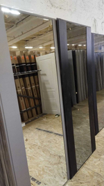 Дверь Входная Лабиринт INFINITY С зеркалом Максимум Грей софт