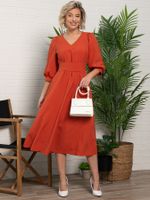 Платье Мадлен (оранжевое) П15624-18М LT Collection