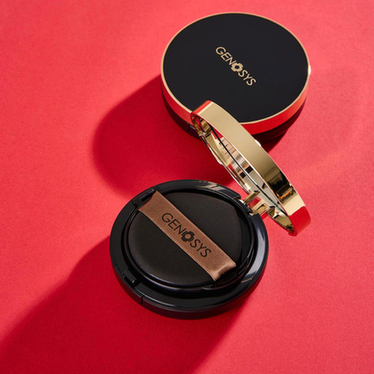 GENOSYS  SKIN CARING BLEMISH BALM CUSHION Ухаживающий BB-кушон с тонирующим эффектом тон 01 IVORY