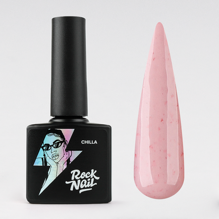 Гель-лак RockNail Chilla 423 Love Defender, 10 мл.