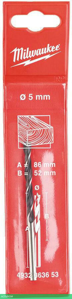 Сверло Milwaukee 5х85мм (4932363653)