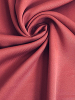 штапель твил однотонный, коралл С5