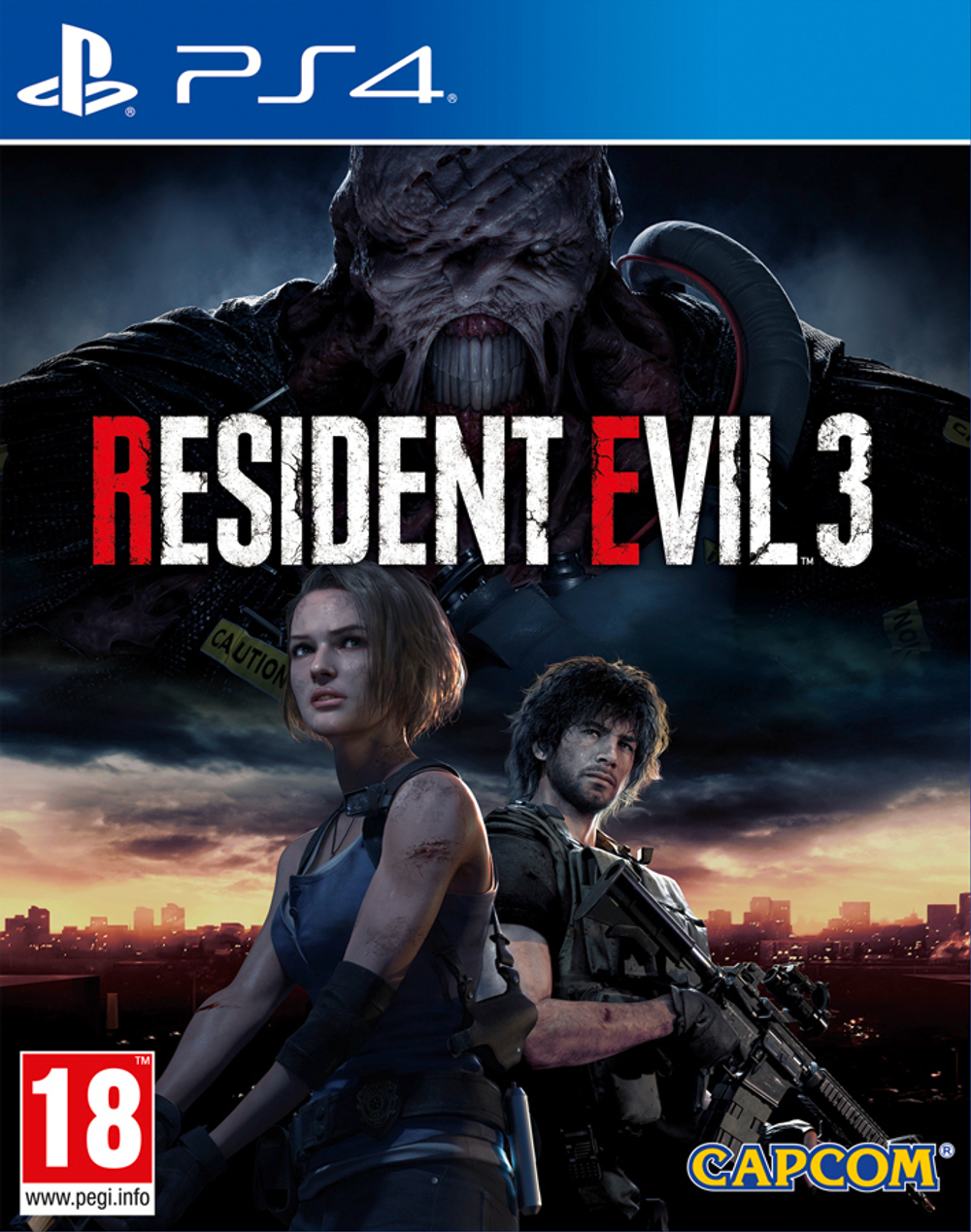 Resident Evil 3: Remake (диск для PS4, интерфейс и субтитры на русском языке)