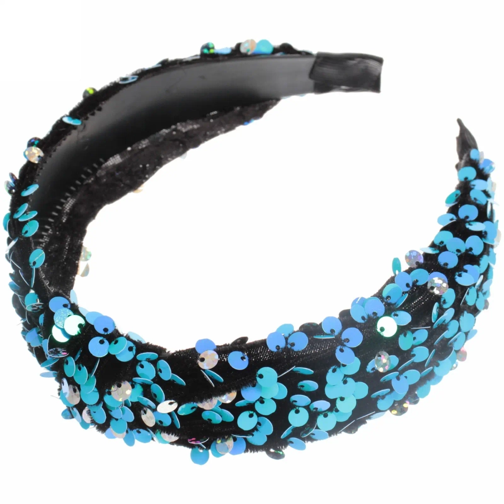 Ободок для волос «Krasa - Bella», ширина 2,8см, микс 6 цветов