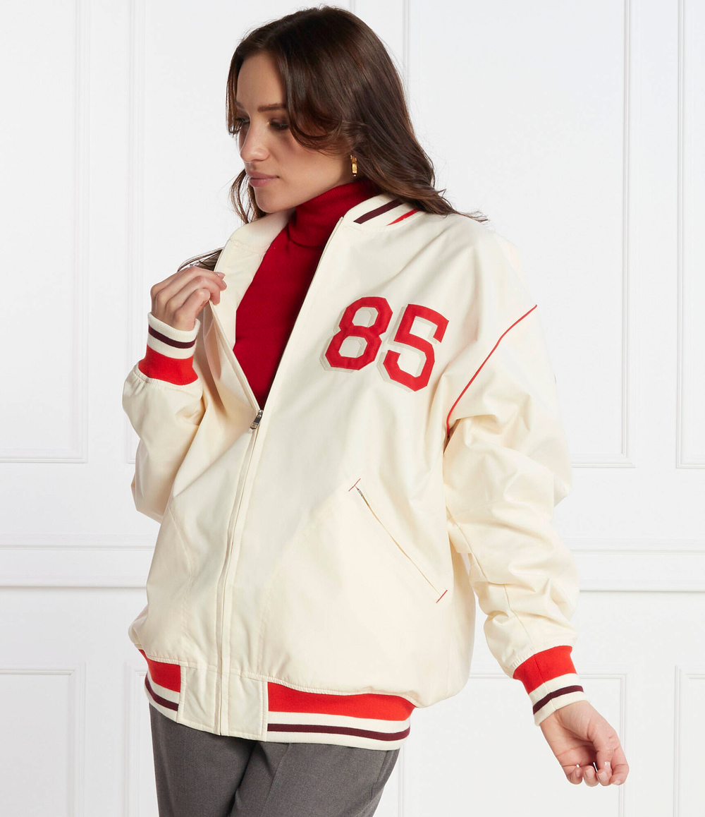 Куртка бомбер Tommy Hilfiger - кремовый(WW0WW40477)