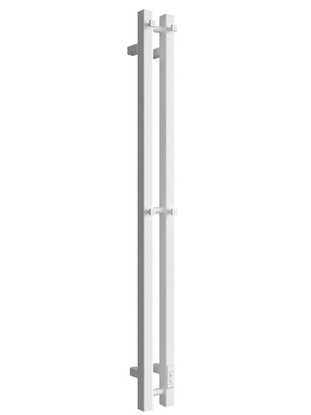 Полотенцесушитель электрический ДВИН X-2 Plaza neo 120/8 (К диммер квадрат Белый)