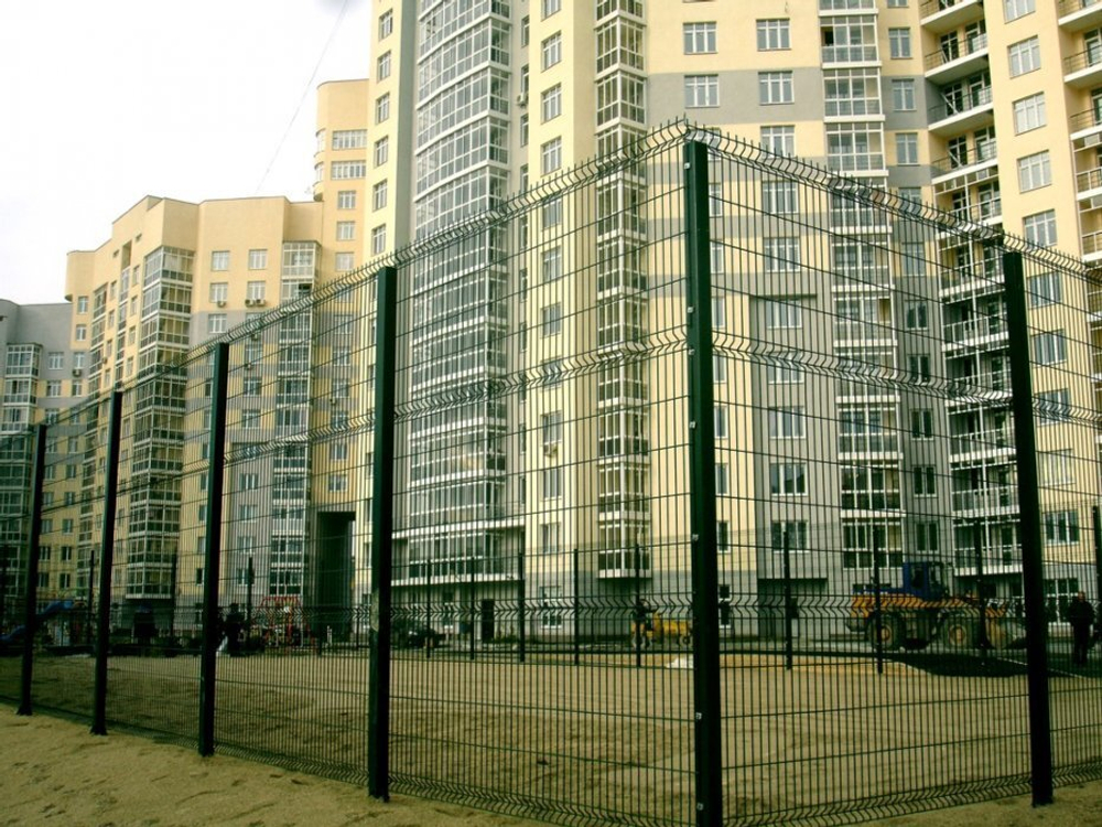 Панели 3D забора DFence Industrial