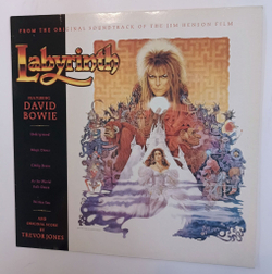 Винтажная виниловая пластинка LP David Bowie And Original Score By Trevor Jones Labyrinth (From The Original Soundtrack Of The Jim Henson Film) (Germany 1986)