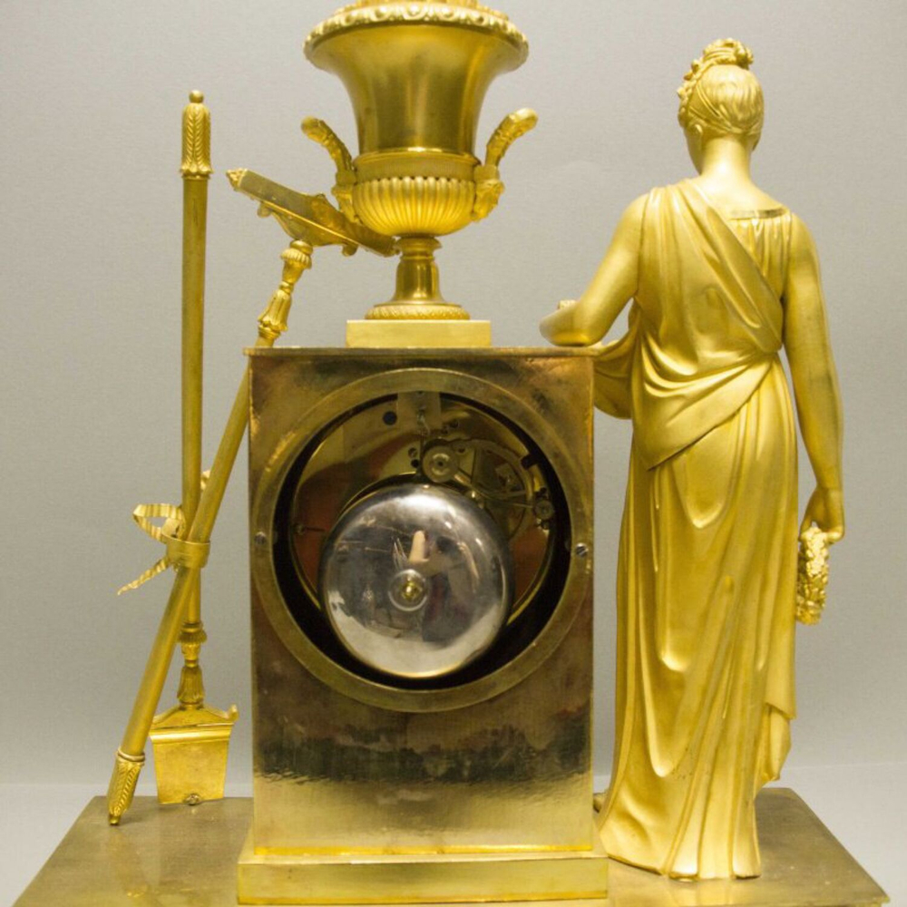 Антикварные Каминные/Кабинетные часы в стиле Ампир