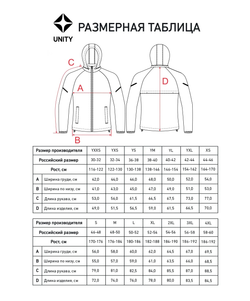 Куртка ветрозащитная Unity темно-синий