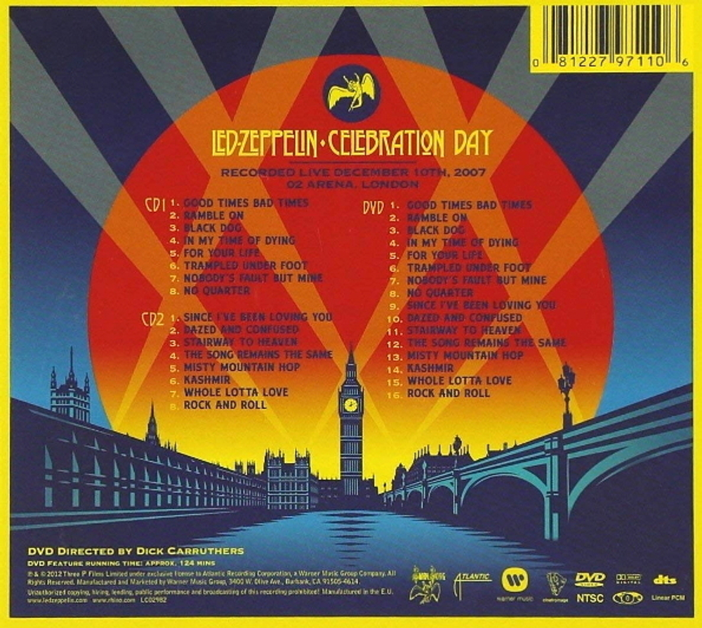Led Zeppelin / Celebration Day (Deluxe Edition)(2CD+DVD)
