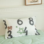 Комплект постельного белья Сатин с Одеялом Young 100% хлопок на резинке OBKR018