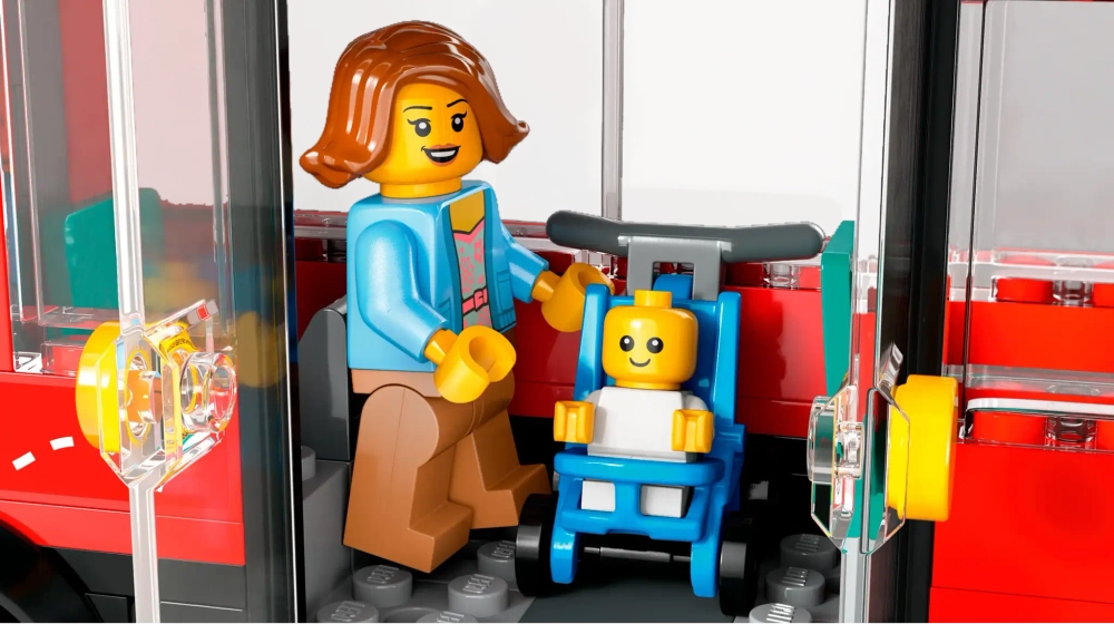 Конструктор LEGO City 60407 Двухэтажный экскурсионный автобус