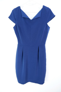 Платье ярко-синие по фигуре 40 размер