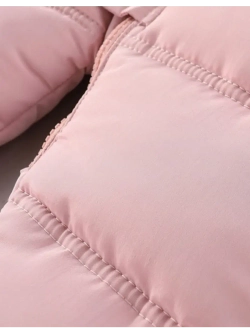 Зимний комбинезон для новорожденной девочки