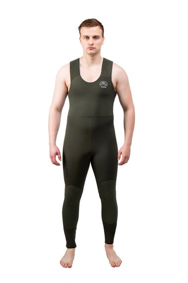 Гидрокостюм AquaTeam Hunter Jako 5 мм ультраспан/открытая пора оливковый