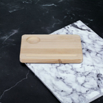 Доски разделочные деревянные Лауро - набор на подставке 3 шт