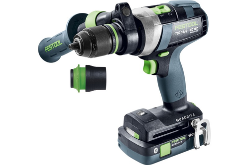 Аккумуляторная дрель-шуруповёрт QUADRIVE TDC 18/4 5,0/4,0 I-PLUS FESTOOL 577649