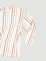 Лонгслив Mjölk Ecru Stripes, уценка