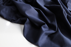 ТЕМНО-СИНИЙ - Кулирка с лайкрой ПЛОТНАЯ 220гр, пенье (КРВ599 Елена) УЦЕНКА!