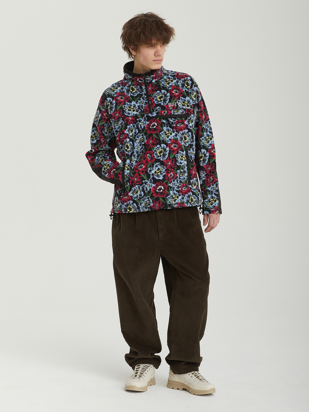 Мужская Толстовка Pullover Fleece Top