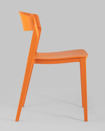 Стул Moris пластик оранжевый