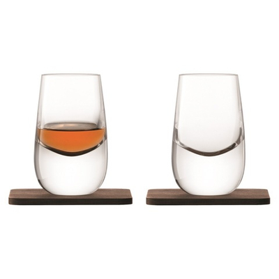 Набор стопок на подставках whisky, 80 мл, 2 шт.