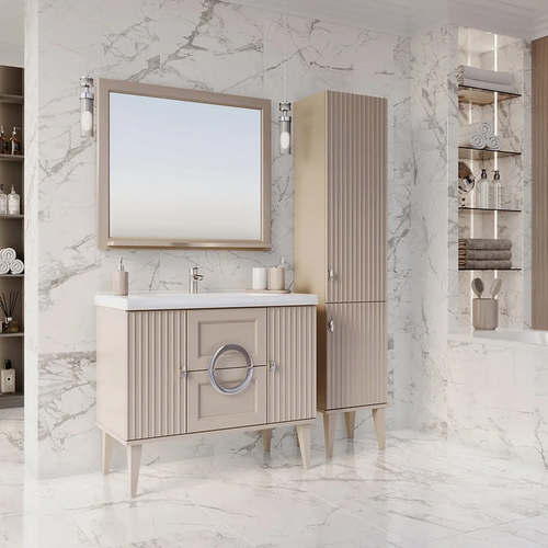 Тумба с раковиной ASB-Woodline Федерика 100