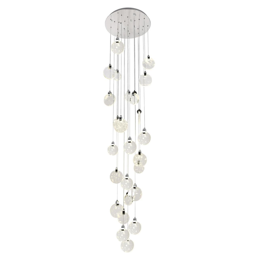 Подвесная светодиодная люстра Modelux ML.88988.25 CR